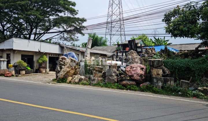 Tanah Mainroad di Bogor Cocok Hotel Kuliner Bank Dll