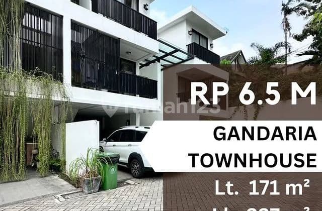 Di Jual Rumah Gandaria Town House Kebayoran Lama