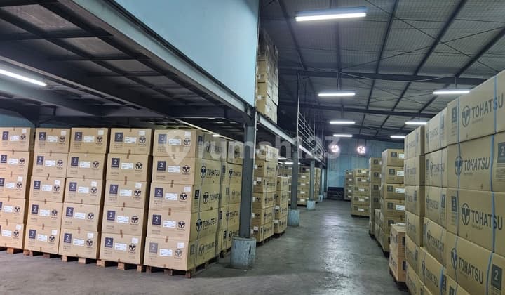Jual Sewa Gudang Luas 1300 + Mess Karyawan Daerah Kalideres Jakarta Barat
