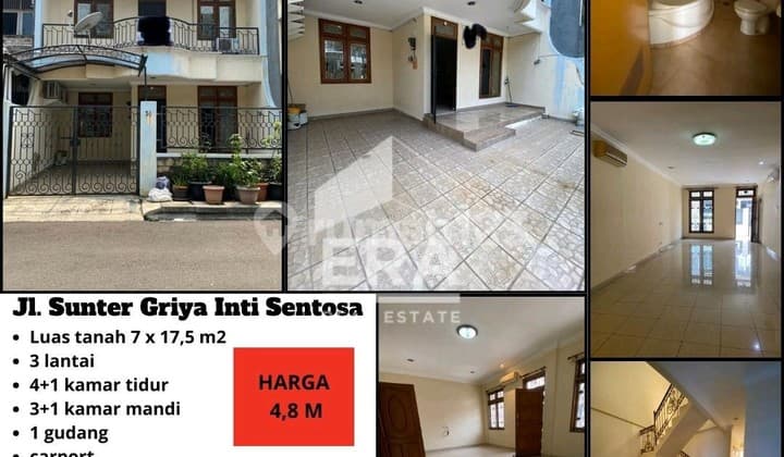 Dijual Rumah Siap Huni Sunter Griya