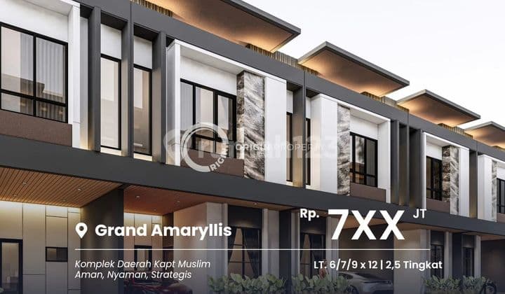 Dijual Rumah Baru Grand Amaryllis Jalan Persatuan Kapten Muslim