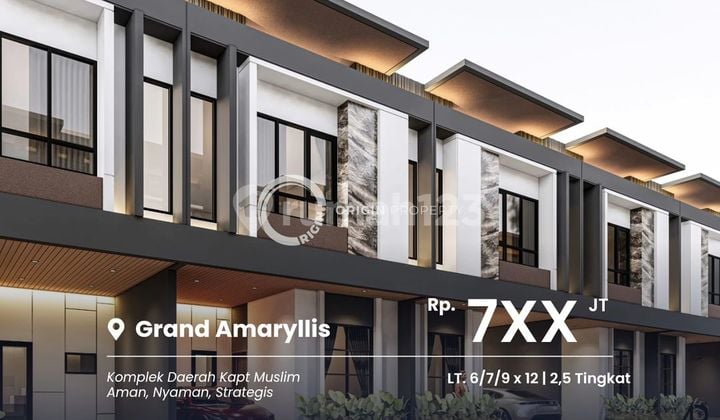 Dijual Rumah Baru Grand Amaryllis Jalan Persatuan Kapten Muslim