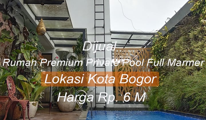 Dijual CEPAT Rumah SULTAN FULL FURNISHED& HOME APPLAINCES dengan View City Light dan Gunung Salak.