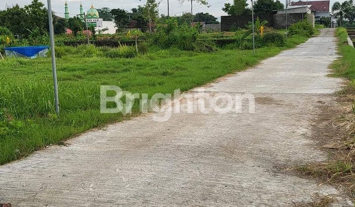 Tanah Kering/Kavling Cocok untuk Hunian, Kos-Kosan, Gudang di Klaten