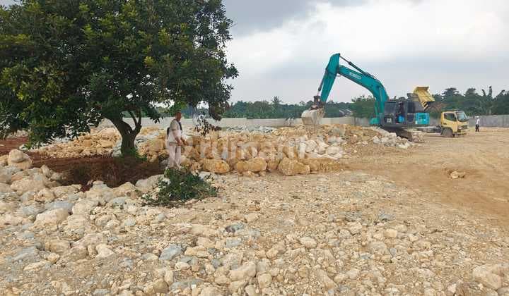 Lahan Sudah Siap Pakai Lokasi Jalan Mt Haryono Setu Bekasi