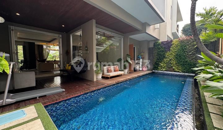 Kemang Cipete Rumah Siap Huni 4 Lantai Didalam Cluster Aman Modern Nyaman