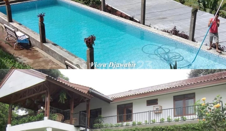 Investasi Menarik Villa lengkap dengan 2 kolam renang 850 meter ke Taman Safari