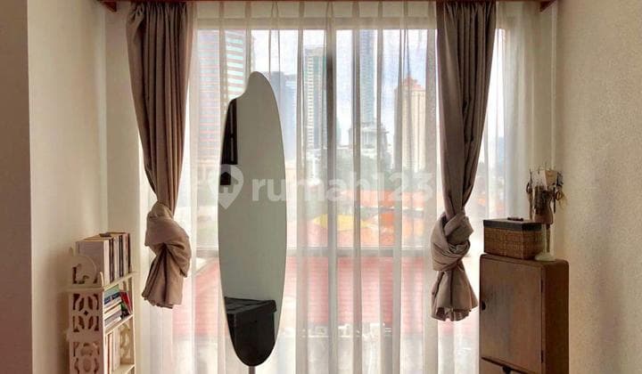 1 BR Apartment With Beautiful Furnished Custom Design in Tamansari Semanggi