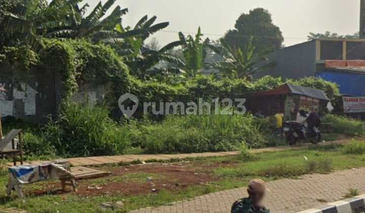Disewakan Tanah di Cibubur Transyogi 1199 m2 SHM Bisa Nego