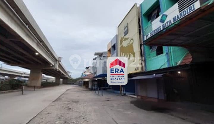 Ruko 4 lantai harga sudah murah di jalan utama Kalimalang, Bekasi