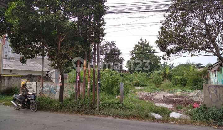 Dijual Tanah Mustikajaya Bekasi 1.312m Area Komersial SHM Kosong