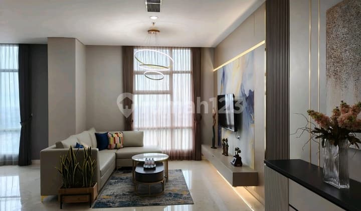 Luxury 3BR Furnished Apartment at Grand Sungkono Lagoon Surabaya