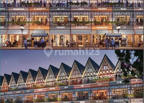 Ruko Marina Bay Pik 2 Berlin Boulevard Jalan Utama bisa Cicil
