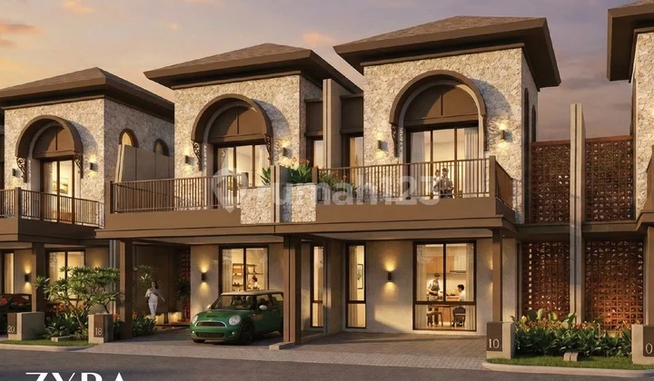 Rumah Pasir Putih Pik 2 Cluster Ubud Tipe Zyra 8X15 bisa KPR
