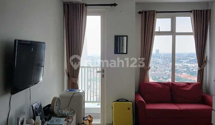 Disewakan Apartemen Klaska Residence Studio Tower Azure Full Furnished Lantai 30 Dekat Stasiun Wonokromo