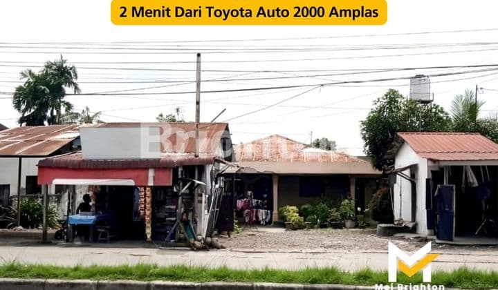 Dijual Tanah Luas 790 m² Tepat Di Pinggir Jalan Utama Medan-Pematang Siantar,Amplas