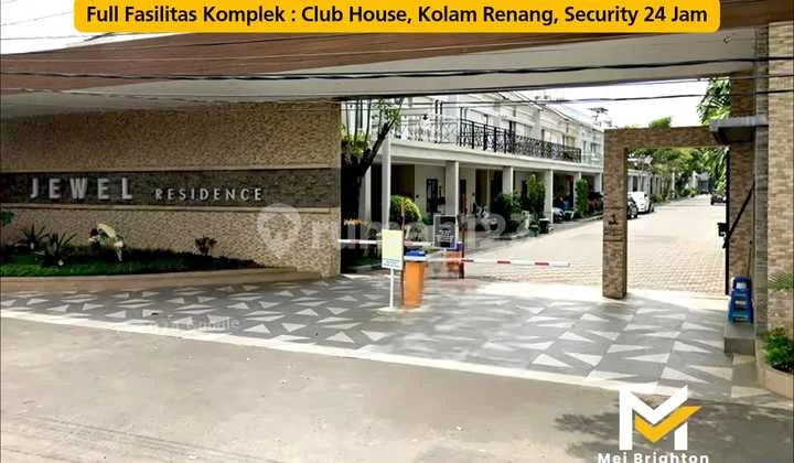RumahBaru Lebar6,3 M-Komplek JewelResidence Jl.SidorukunKrakatau