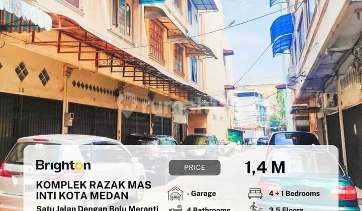 Lokasi Strategis Ruko Sudut Siap Huni Komplek Razak Mas