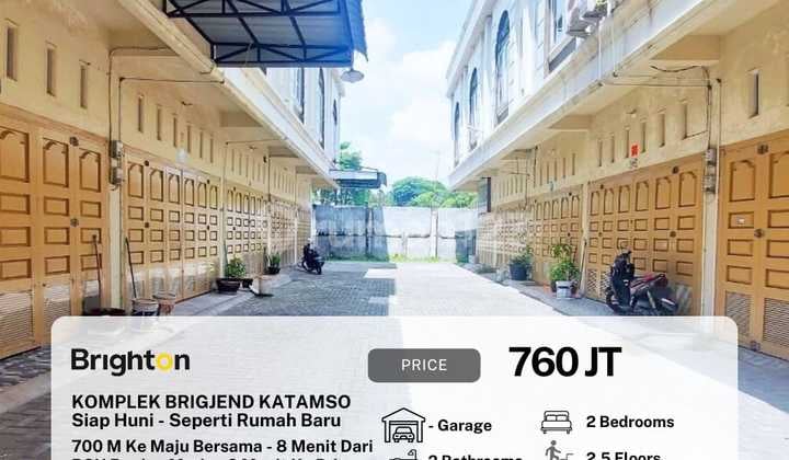Komplek Brigjen Katamso Siap Huni Seperti Rumah Baru