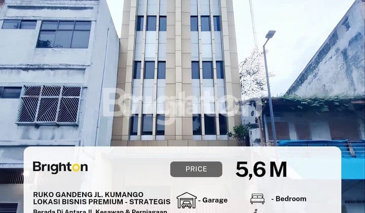 Ruko Gandeng, Jln Kumango,lokasi Bisnis Strategis Inti Kota Medan