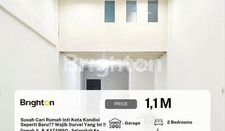 Rumah Daerah Jalan Katamso Siaphuni baru Renovasi inti Kota Medan