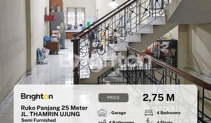 Ruko 4,5 Lt Daerah Jl Thamrin Ujung Siap Huni Lokasi Strategis