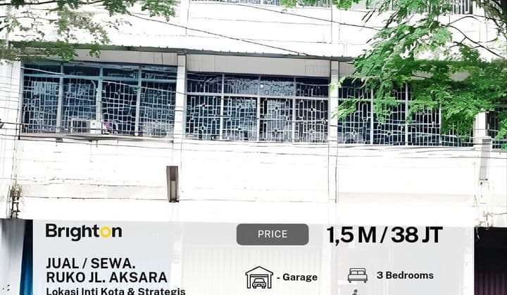 Di Jual / Di Sewa Ruko Aksara Siap Buka Usaha Lokasi Strategis
