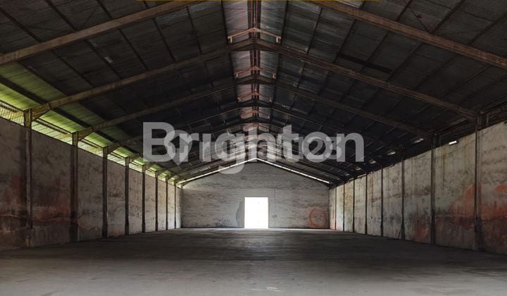 Disewakan Gudang Luas 1.656M² Jl.Besar Tembung Siap Digunakan