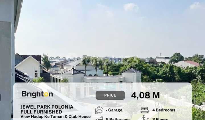 Komplek Jewel Park Polonia, Full Furnished - Lebat 7 Meter