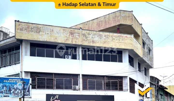 Disewakan Ruko Hook Berada Tepat Jl.Sutomo & Jl.Bandung Siantar