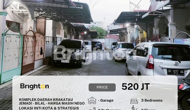 Rumah 2 Tingkat Dalam Komplek Daerah Medan Timur Siap Huni