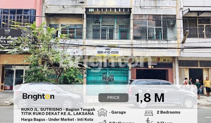 Ruko Siap BukaUsaha Jl. Sutrisno-Panjang 22 M² IntikotaStrategi