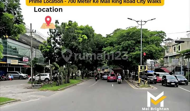 Ruko Harga Jauh Undermarket Jl.Ring Road Simp.Sunggal-Panjang 44M