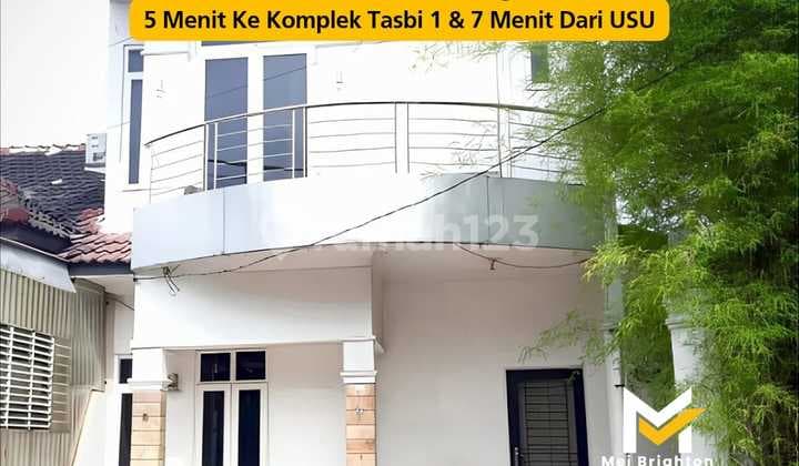 Rumah Lebar 8 Meter Komplek Villa Setia Budi Abadi 1 Siap Huni