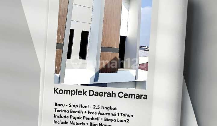 Town House Villa Baru Daerah Cemara Siap Huni Siap