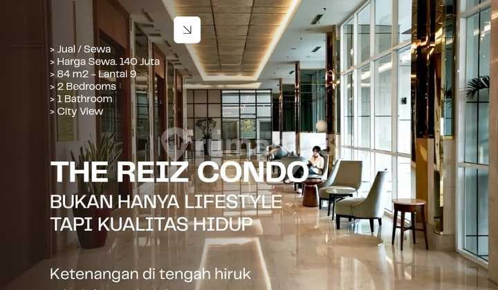 Apartment Vasaka The Reiz Condo, Jl. Tembakau Deli Luas 84 M² Lt9