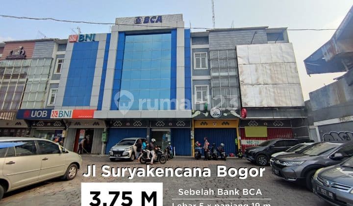 Ruko Suryakencana Bogor Pusat Kuliner dan Area Ramai kota Bogor