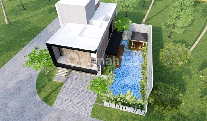 7,5 M The Icon Bsd Rumah Hoek Utara Timur Ada Private Pool