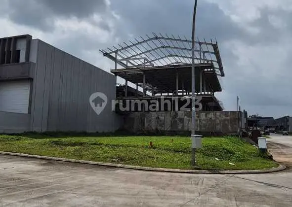 Kavling Pergudangan Taman Tekno Bsdhoek Utara-Barat 17Jt/M2