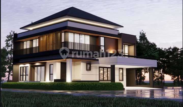 Brand New Rumah Hoek Boulevard View Lepas Selatan-Barat 9,2M