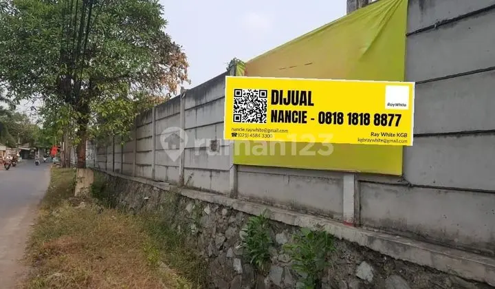 Tanah Dijual 6000 m² SHM Tambun Bekasi