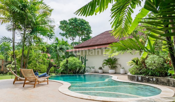 Dijual Villa Mewah Private Pool Fasilitas Lengkap Dekat Canggu Ic