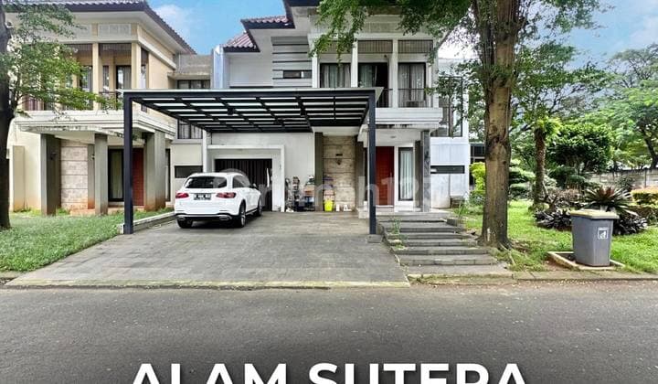 For Sale Alam Sutera Dalam Cluster, Posisi Hoek Unfurnished