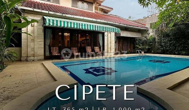 FOR SALE CIPETE MEDITERRANEAN HOUSE DEKAT MRT, JALAN LEBAR