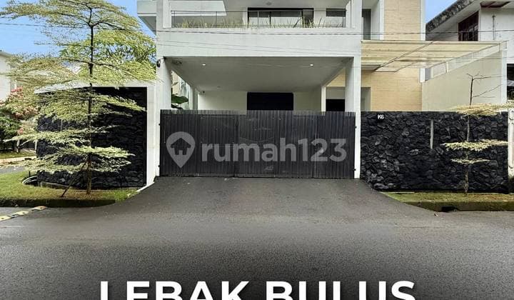For Sale Lebak Bulus Dalam Komplek, One Gate System