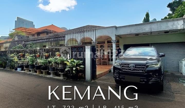FOR SALE KEMANG BANGUNAN 1 LANTAI