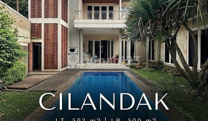 FOR SALE CILANDAK MODERN TROPICAL HOUSE SIAP HUNI
