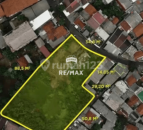 Dijual Lahan Strategis - Grand Galaxy Bekasi (Cocok untuk Cluster/Investasi)