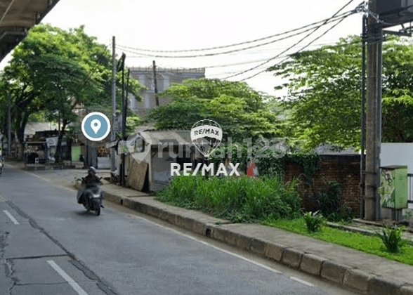 Rare! 1700M2 Commercial Land on Soleh Iskandar, Bogor - 30M Wide - Container Access