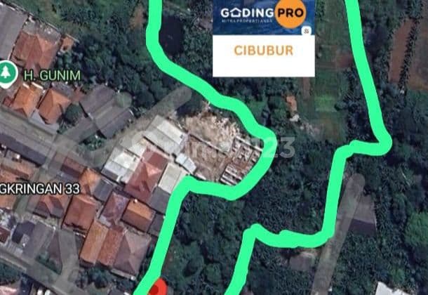 Dijual Tanah Kavling 1.1 Ha Bentuk Kantong di Jl. Alternatif Transyogi Cibubur